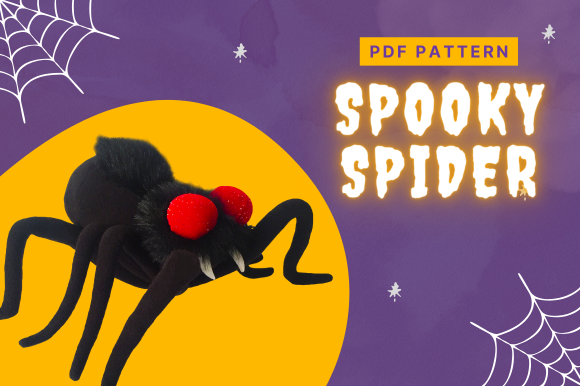 Spooky Spider Sewing Pattern