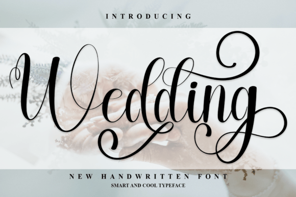 Romantic calligraphy preview of Wedding Font by Inermedia STUDIO