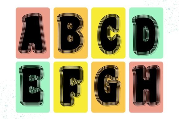 Around Font - Preview 1