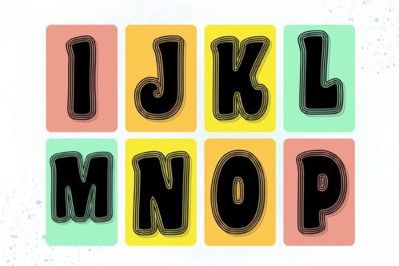 Around Font - Preview 2