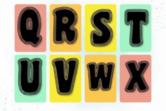 Around Font - Preview 3
