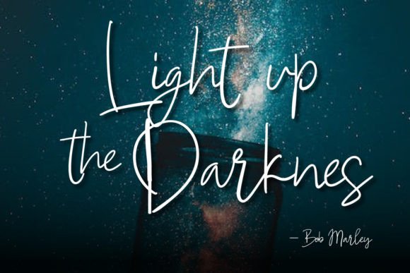 Blessed Signature Font - Preview 6