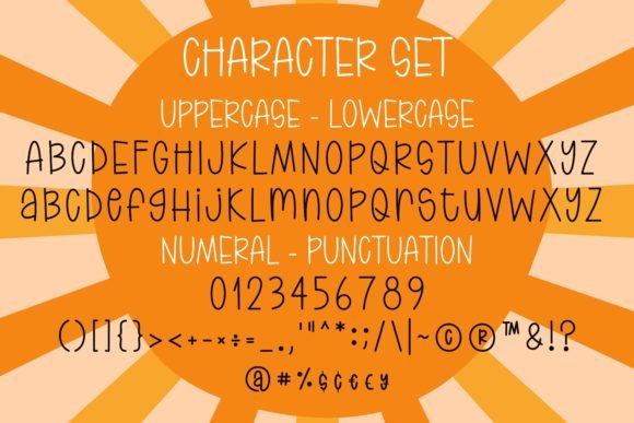 Bright Sunshine Font - Preview 4