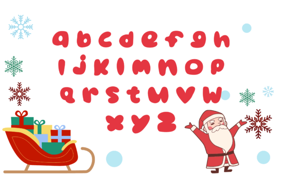 Christmas Font - Preview 4