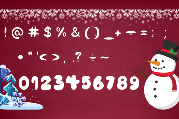 Christmas Font - Preview 5