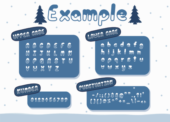 Christmas Font - Preview 1