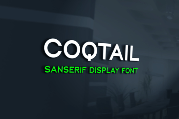 Coqtail Font - Preview 2