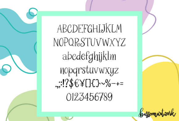 Creative Girl Font PNG with transparent background - Preview 6