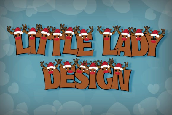 Deer Christmas Font - Preview 1