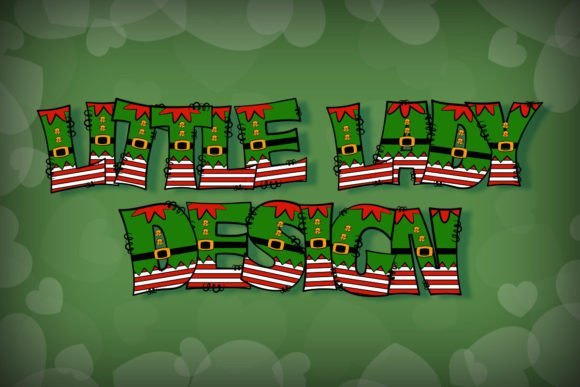 Elf Christmas Font - Preview 1