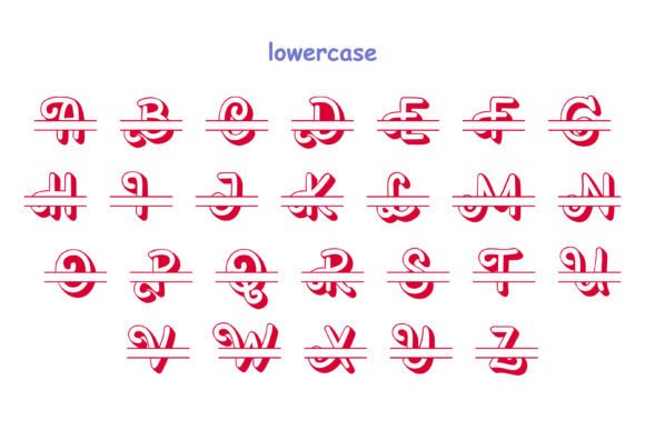 Elena Monogram Font - Preview 5