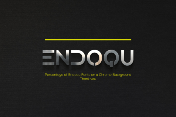 Endoqu Font - Preview 2
