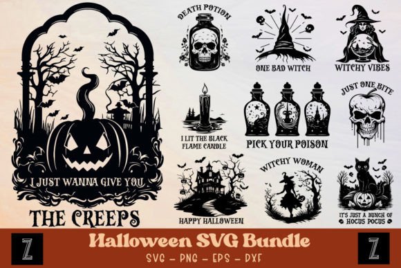 Ultimate Halloween SVG Bundle – Spooky Designs for Creative Projects