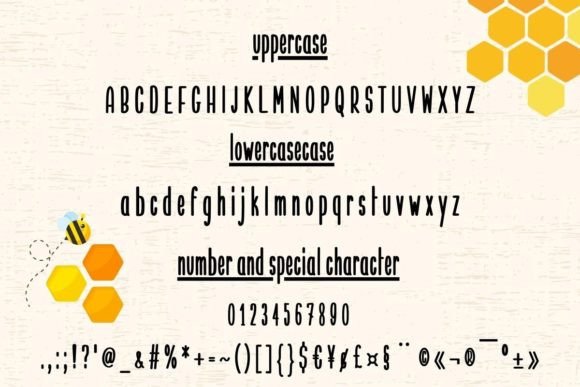 Honey Lemon Bliss Font - Preview 4