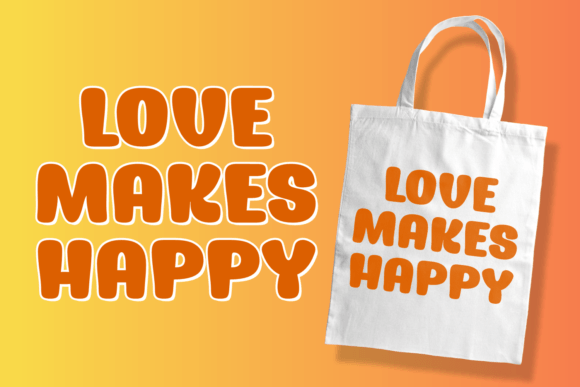 Kalilo Retro Font PNG with transparent background - Preview 3