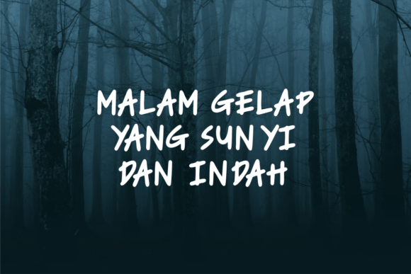 Kalong Halloween Font - Preview 2