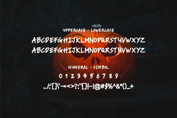 Kalong Halloween Font - Preview 3