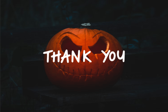 Kalong Halloween Font - Preview 4