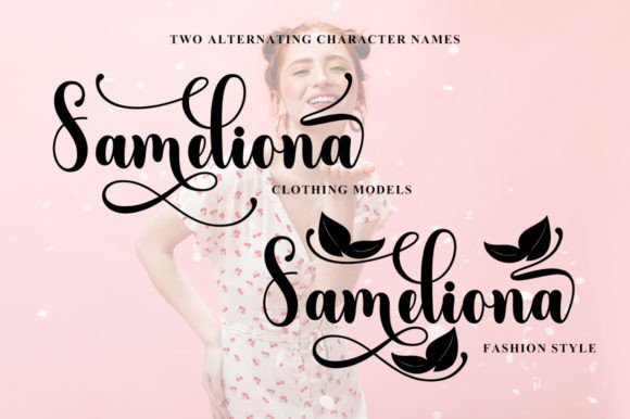 Maiglora Font PNG with transparent background - Preview 2