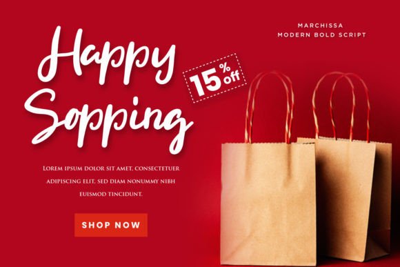 Marchissa Font PNG with transparent background - Preview 4