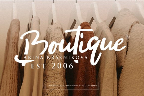 Marchissa Font PNG with transparent background - Preview 6