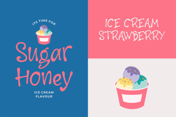 Melankoli Honey Font PNG with transparent background - Preview 1