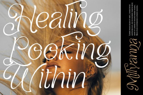 Milyanna Font PNG with transparent background - Preview 3