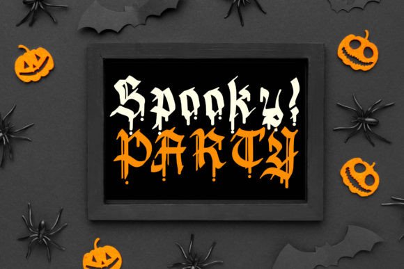 Never Die Font PNG with transparent background - Preview 4