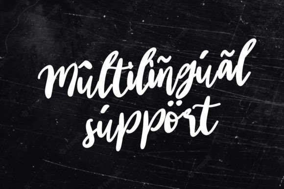 Nostalgias Font PNG with transparent background - Preview 2
