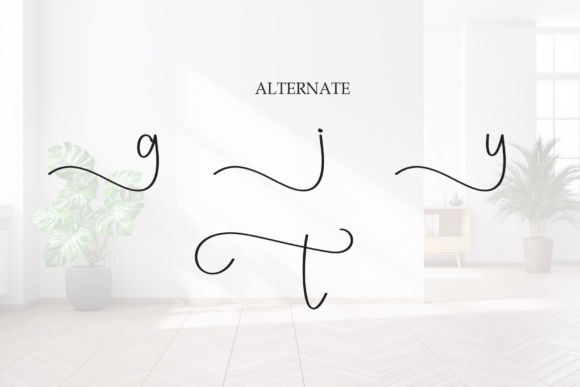 Property Font PNG with transparent background - Preview 6