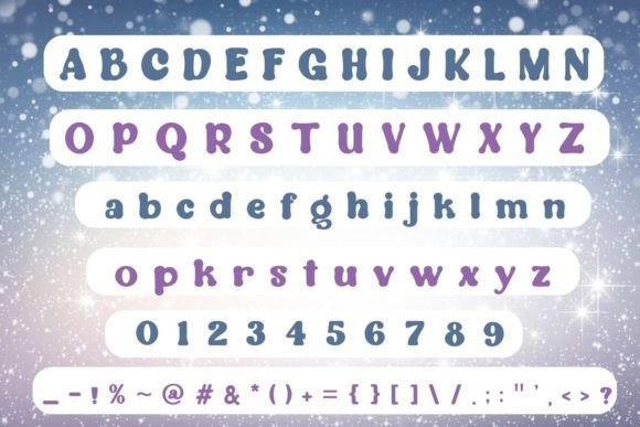 Queen Glass Font PNG with transparent background - Preview 1