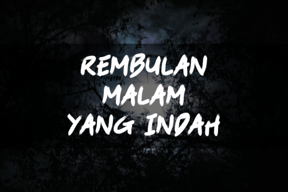Rhomantic Halloween Font PNG with transparent background - Preview 1