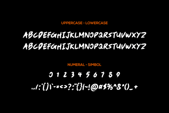 Rhomantic Halloween Font PNG with transparent background - Preview 3
