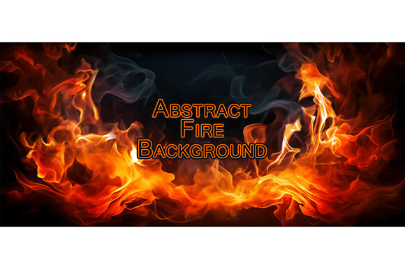 Abstract Fire Background Graphic by BazziBa · Creative Fabrica