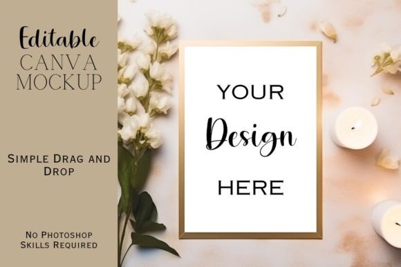 Canva Flat Lay Mockup