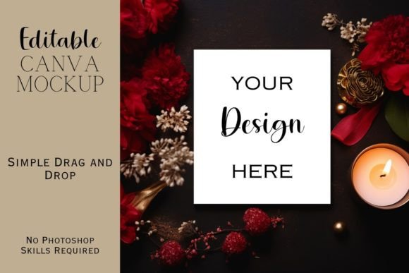 Canva Flat Lay Mockup