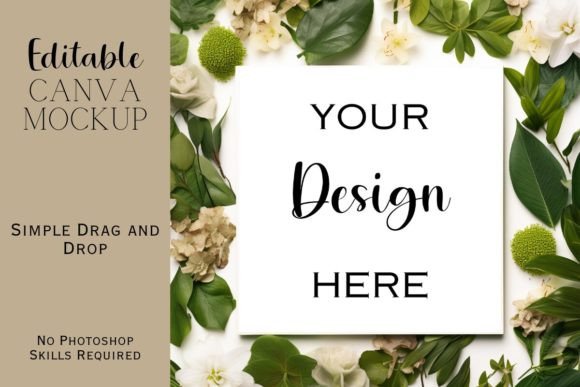 Canva Flat Lay Mockup