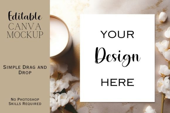 Canva Flat Lay Mockup