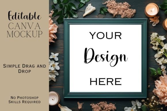 Canva Flat Lay Mockup
