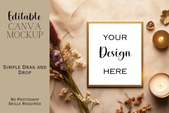 Canva Flat Lay Mockup