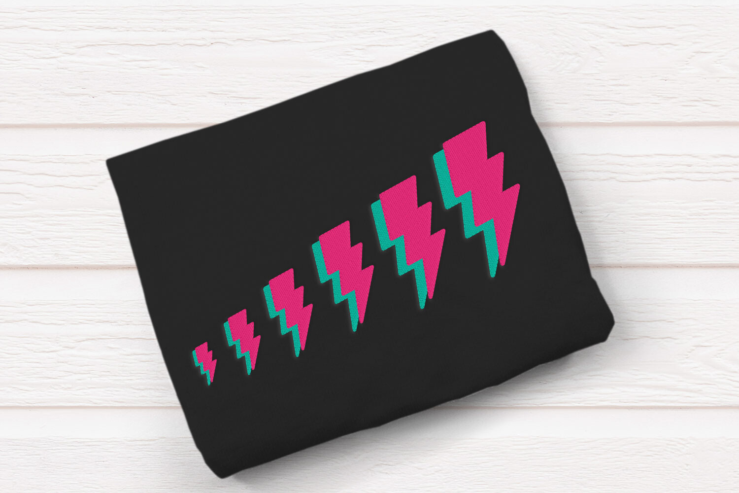 Double Lightning Bolt Mini