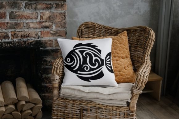 Fish Charm Font PNG with transparent background - Preview 2