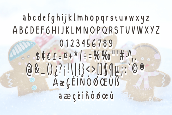 Gingerbread Font Font - Preview 5