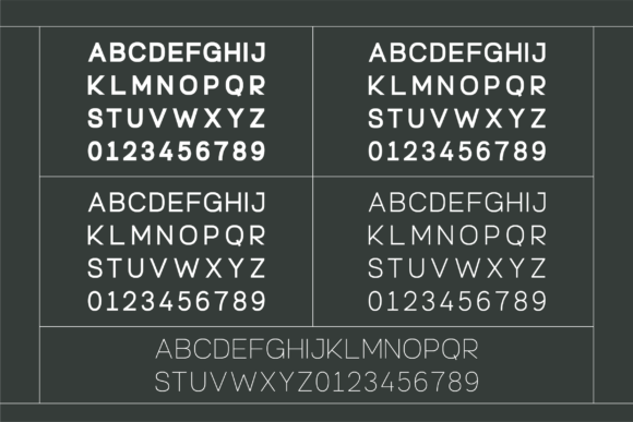 Proestin Font PNG with transparent background - Preview 3