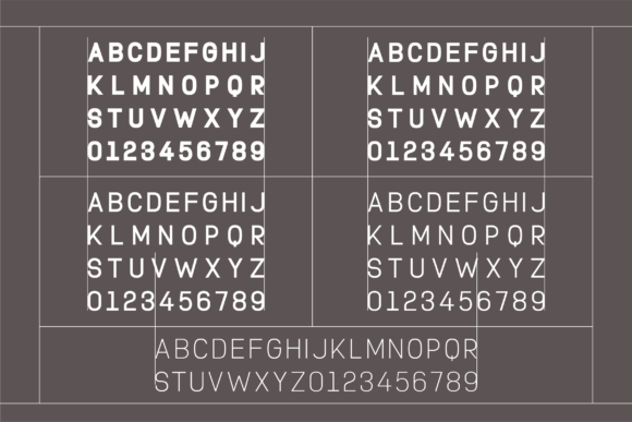 Proteqh Font PNG with transparent background - Preview 3