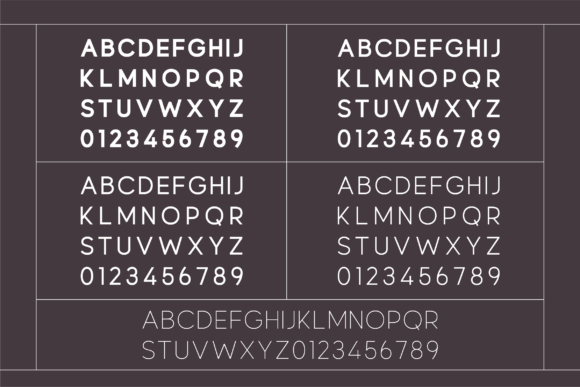 Resplendent Family Font PNG with transparent background - Preview 3
