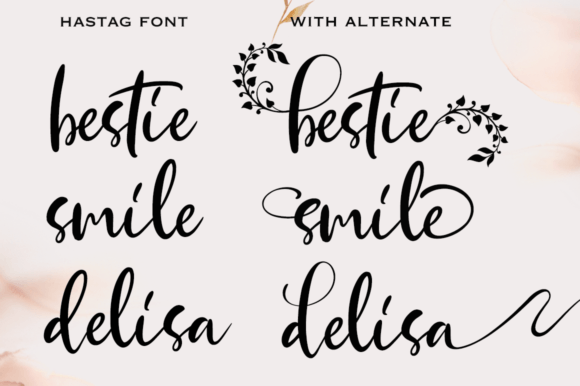 Hastag Font - Preview 1