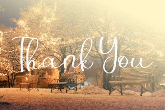 Autum Christmas Font - Preview 6