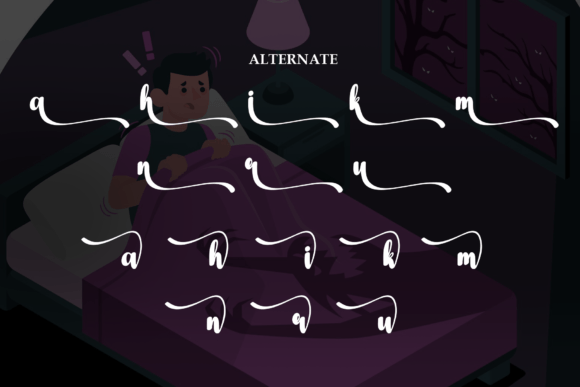 Baddream Font - Preview 6