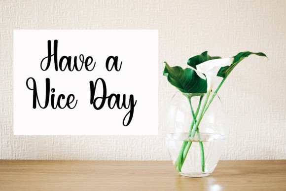 Beauty Sunshine Font - Preview 1